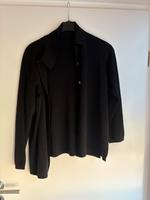 Merino Strickjacke schwarz Gr. 42 Nordrhein-Westfalen - Bünde Vorschau
