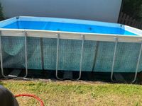 Bestway Pool 404x201x100 cm mit Pumpe , Abdeckung, Bodenschutz, Rheinland-Pfalz - Buhlenberg Vorschau