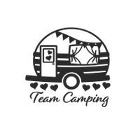 Bügelbild Team Camping Camper Wohnwagen Urlaub Wohnmobil Reise Nordrhein-Westfalen - Ense Vorschau