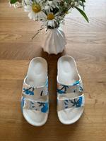 ♡MOSES♡ (ähnl.Birkenstock) Badelatschen Badeschuhe Sandalen 35/36 Bayern - Alzenau Vorschau