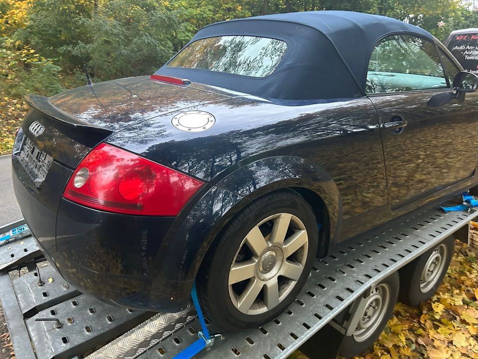 Audi tt 8n Roadster Verdeck blau guter Zustand in Oderberg (Mark)