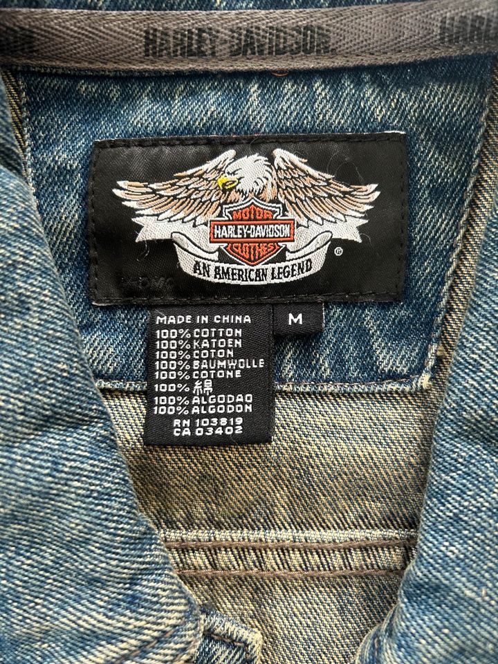 Jeansjacke Harley Davidson in Freiburg im Breisgau