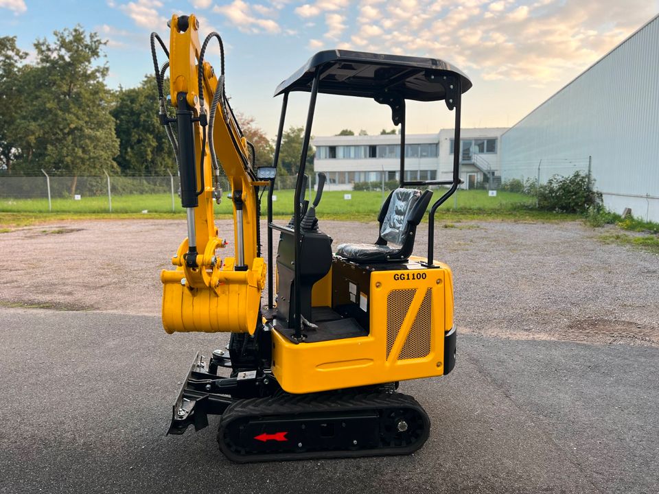 ‼️ Neue Minibagger GG1100 ‼ Kubota Motor, Knick, Verstel ‼️ in Gehrden