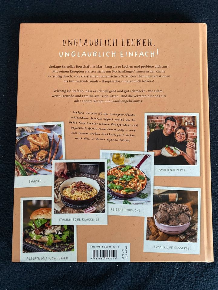 Kochbuch Stefano Zarrella Unglaublich Lecker in Homberg