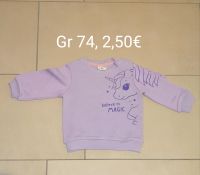 Pullover Gr 74 flieder lavendel 2,50€ Einhorn Frühling Sommer Bochum - Bochum-Südwest Vorschau