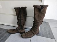 Esprit Lederstiefel braun 38 Niedersachsen - Walsrode Vorschau