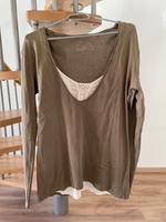 Esprit Langarmshirt Shirt khaki 2-1 Lagenlook Gr. XL/XXL 46/48 Bayern - Freising Vorschau