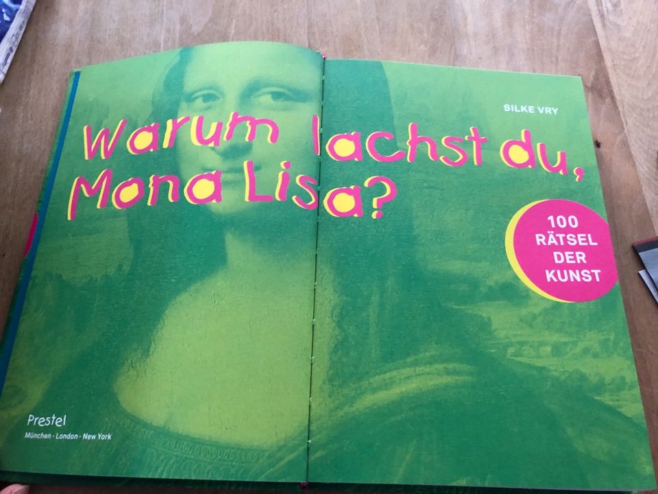 Warum lachst du Mona Lisa? Rätsel der Kunst, Kunstbuch in Melle