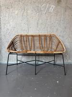 DDR Bank Korbstuhl Sessel Stuhl Rattan Vintage Brandenburg - Frankfurt (Oder) Vorschau