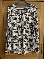 Bluse mit Blumen, Ärmel aufrollbar, V-Ausschnitt Gr. 40 Multiblue Leipzig - Sellerhausen-Stünz Vorschau