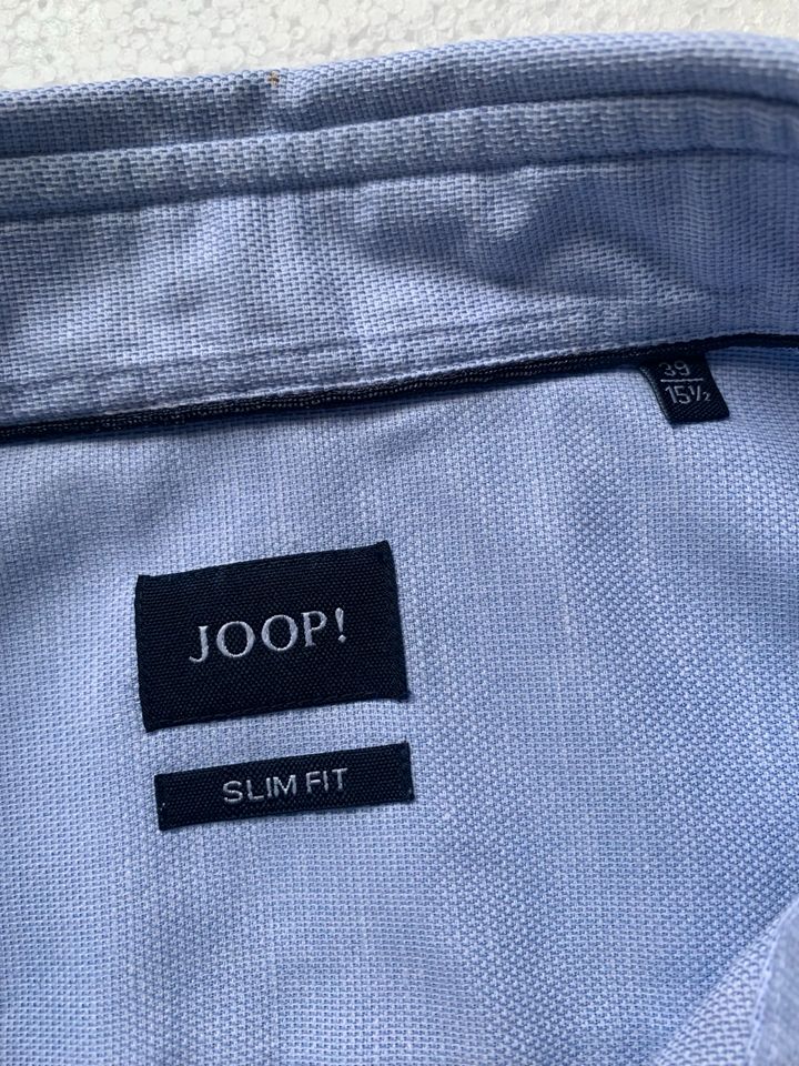 Joop * Pajoe * Hemd Haifischkragen slim fit hellblau wie Neu * 39 in Lingen (Ems)