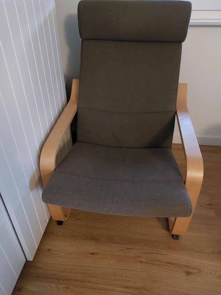 Ikea Pöang Sessel Stuhl in braun meliert in Nörten-Hardenberg