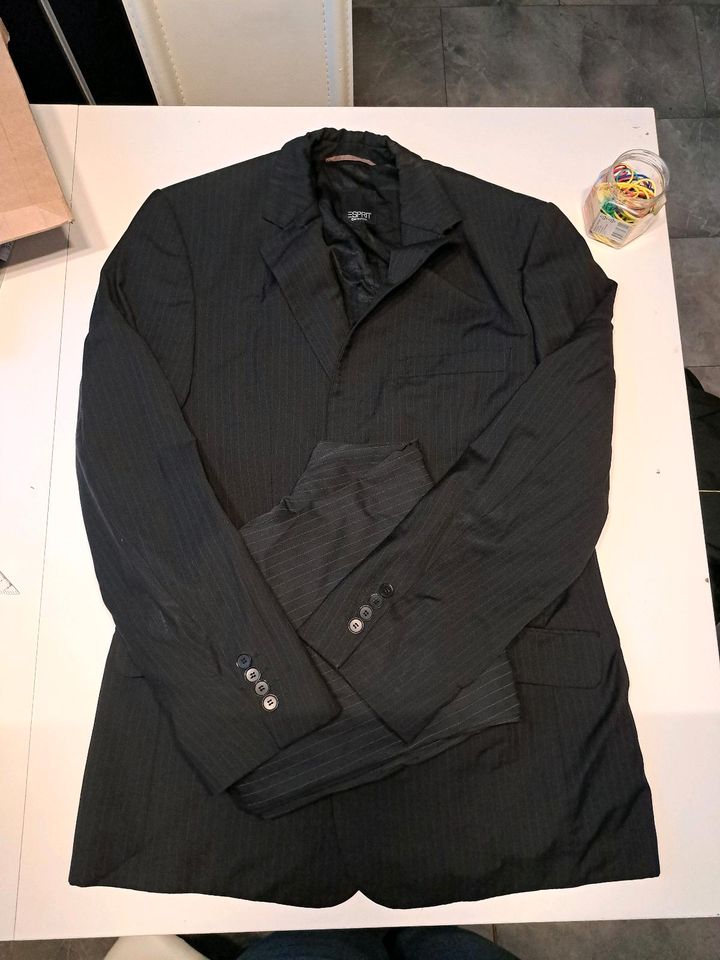 Esprit Herren Anzug Hose Jacket Gr 52 Toronto fit in Bad Windsheim