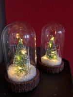 Weihnachtsdeko Glas mit Tanne/Schnee und Lichtern Berlin - Köpenick Vorschau