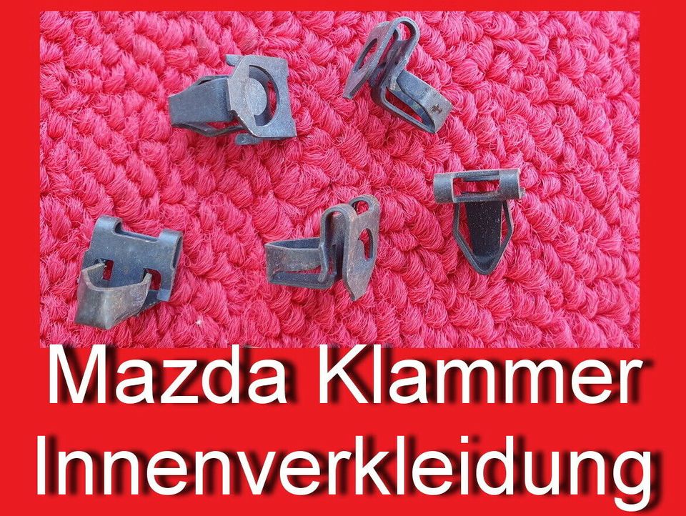 ❌ Klammer Clip Innenverkleidung Mazda 323 BG8 GTR 121 DB 626 GD in Bernhardswald