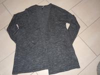 dunkelgraue Strickjacke Gr.L (79) Sachsen - Groitzsch Vorschau