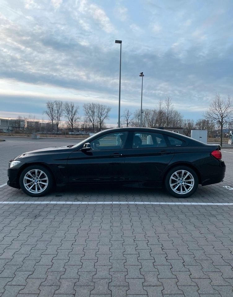 BMW 418d Gran Coupé  Automatik Schwarz in Frankfurt am Main