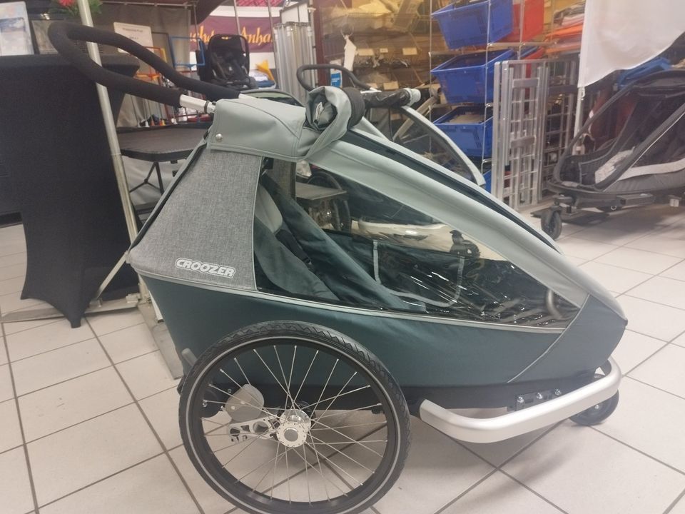 Neu CROOZER Fahrradanhänger Buggy KEEKE 1 in ANTHRAZIT GRAU in Bottrop