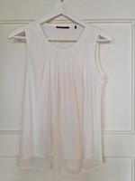 Top Shirt Zero weiß Chiffon Gr S/M Bayern - Aschaffenburg Vorschau