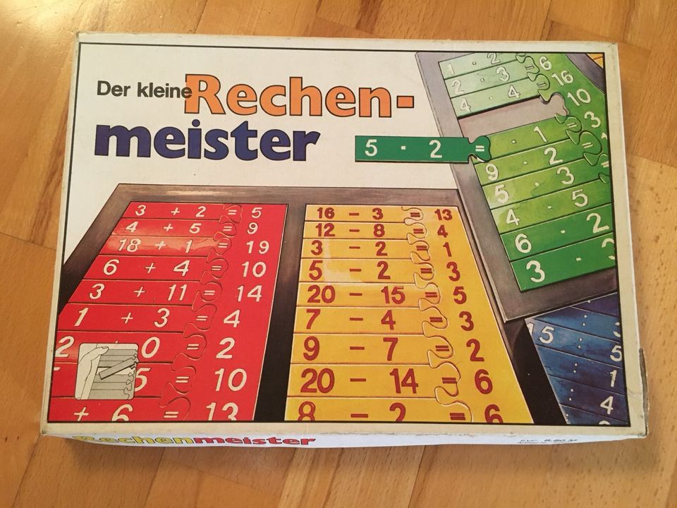 Original DDR Spiele 2 Catch Rechenmeister Lexik Gute Fahrt flecht in Schwabach