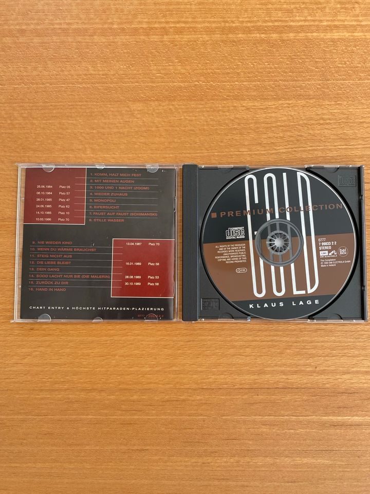 Klaus Lage Premium Gold Collection CD in Paderborn