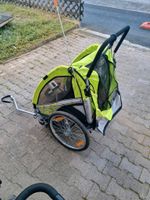 Kinderfahrrad Anhänger 2 Plätze mit Jogging Funktion Baden-Württemberg - Leingarten Vorschau