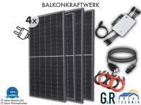 Balkonkraftwerk 1500 4x Trina Solar 425W NEG9R.28 Glas Glas + Hoymiles HM 1500 alle Kabel inklusive. Lagernd Bayern - Rosenheim Vorschau