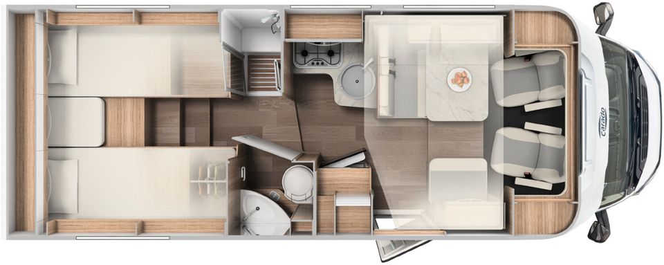 Wohnmobil mieten - Carado T 447 - Unterwegs mit wohne-mobil.de - 2024 noch freie Termine in Alsfeld