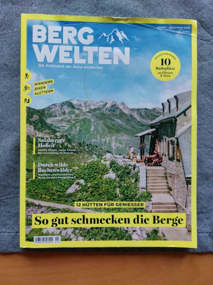 Bergwelten Zeitschrift je 1€ in Isny im Allgäu