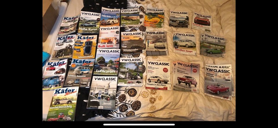 Diverse VW Classic Magazine und Käfer Revue Anzeige 2 in Holtgast