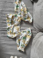 Süße cropped Bluse mit Zitronen Hessen - Wiesbaden Vorschau
