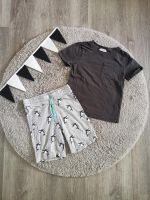 H&M kurze Hose/Shorts Haie und H&M T-Shirt 110/116 Set Duisburg - Walsum Vorschau
