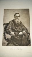 1893 - ORIGINALGRAVUR " LEON TOLSTOY " von G. FRANK Hessen - Wiesbaden Vorschau