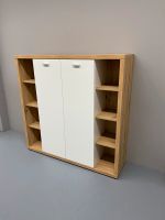 Highboard Artisan Eiche - Weiß Hochglanz Nordrhein-Westfalen - Nieheim Vorschau