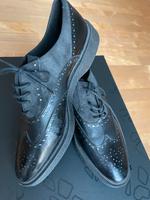 Geox Respira Leder Damenschuhe Sneaker schwarz Gr 41 Bayern - Aschaffenburg Vorschau