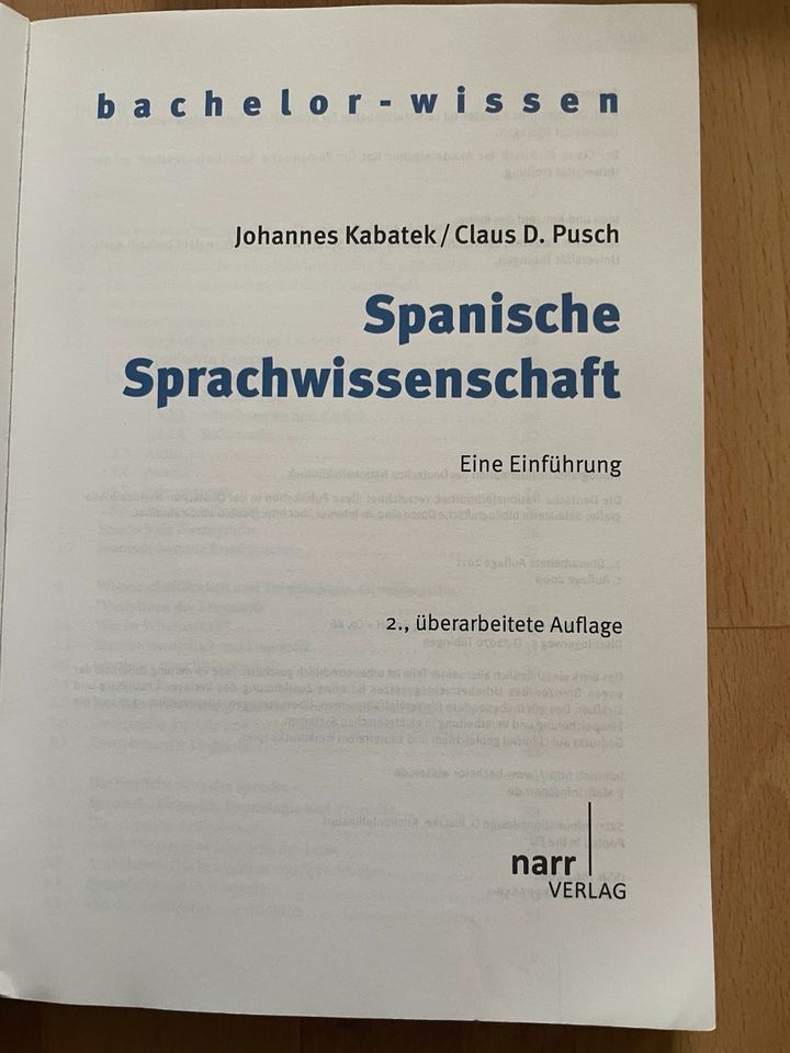 Spanische Sprachwissenschaft, Kabatek / Pusch in Leipzig