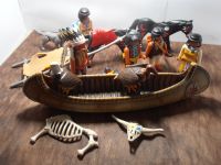 Konvolut Playmobil Indianer Lager Kanu Pferde Wolf Feuer Travois Sachsen-Anhalt - Salzwedel Vorschau