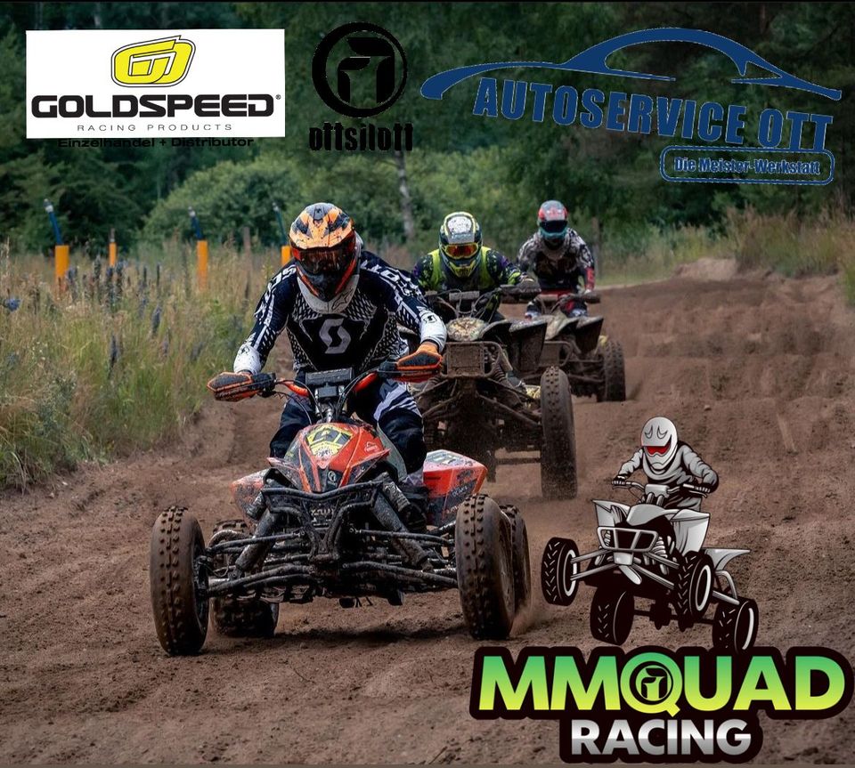 Rennsport - Hose Moose Racing Jugendliche grau Quad in Wandlitz