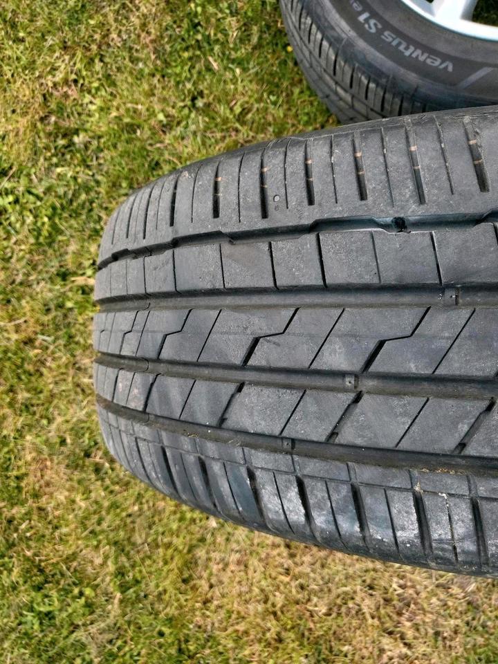 Sommerreifen 255/55 R 18 Alu Felgen Hankook 7mm / 7P VW Touareg in Dachwig