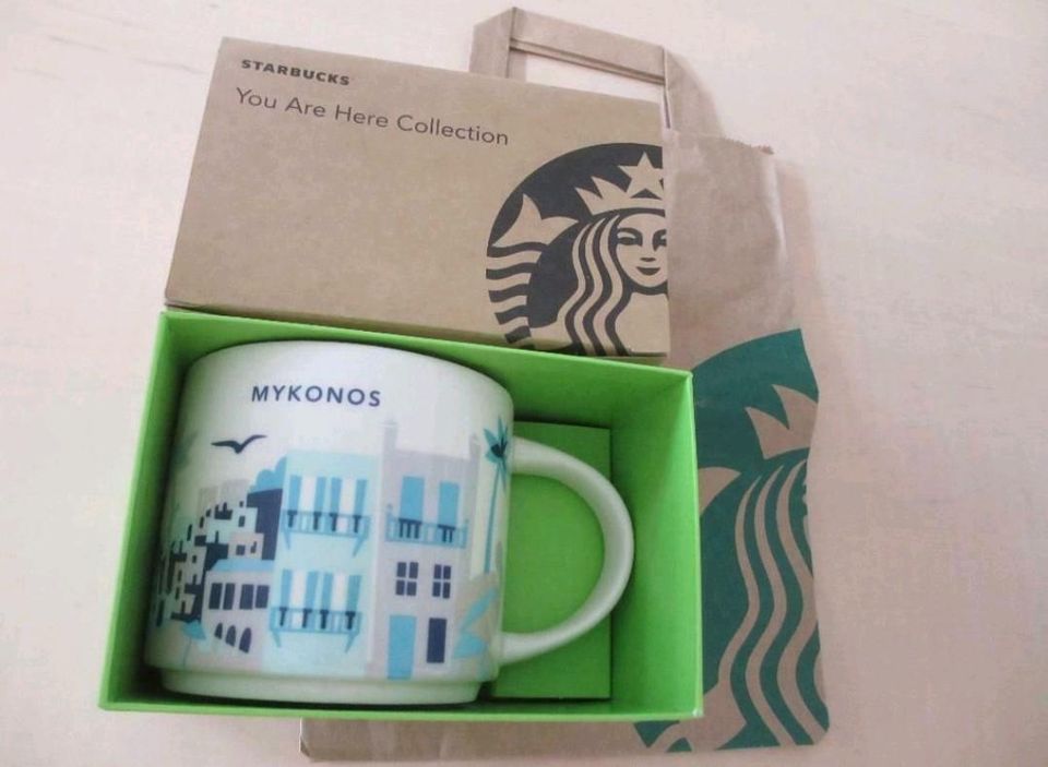 Starbucks Mykonos Tasse Becher Mug in Schwalbach a. Taunus