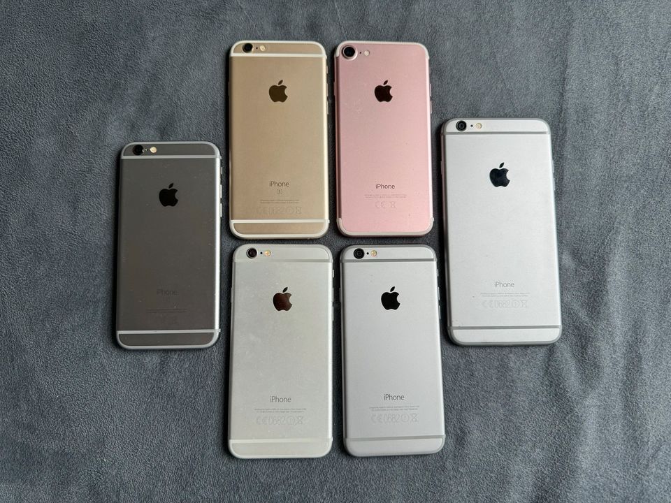 Handy Konvolut iPhone 6,6s,7,6 Plus top Zustand ohne Probleme in Pasewalk