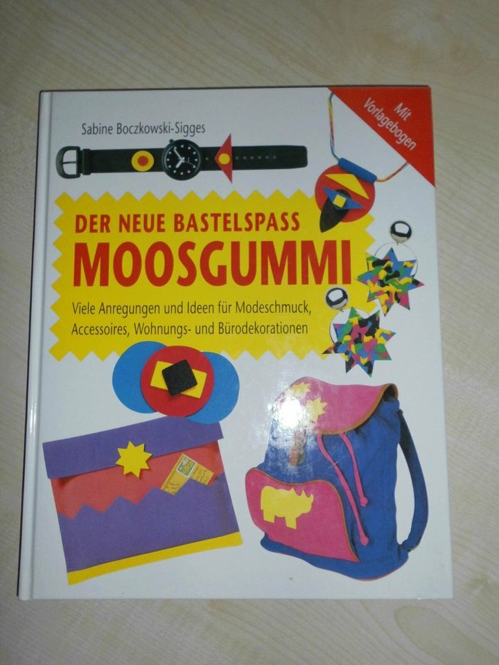 Der neue Bastelspass Moosgummi Buch mit Vorlagebogen in Hohnstorf (Elbe)