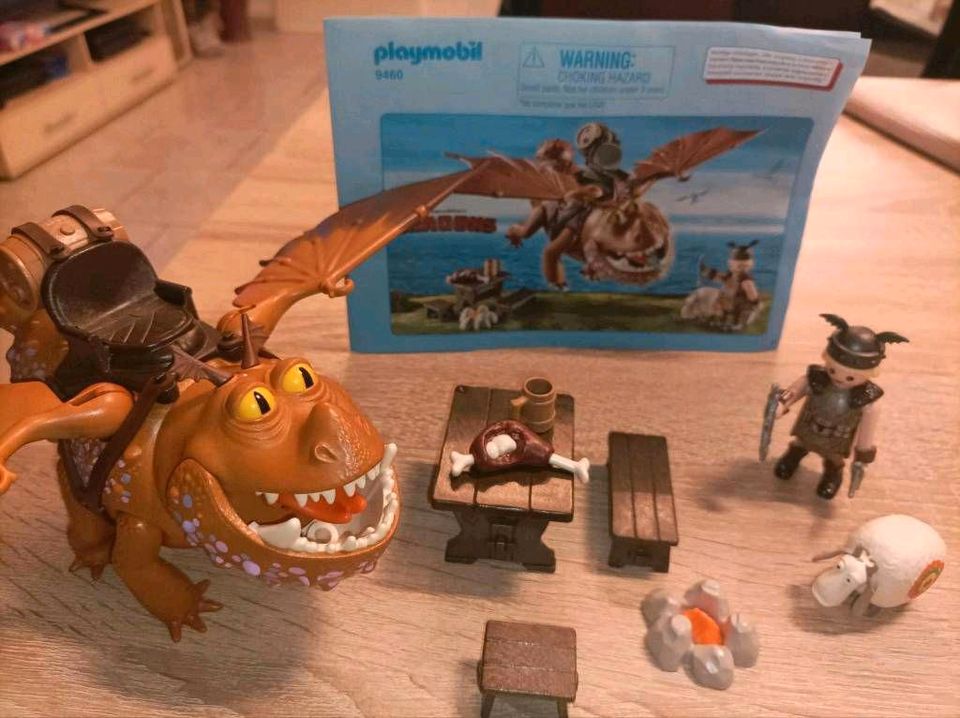 Playmobil Dragons - Ohnezahn,Fleischklops,Grimmel,Dragos Schiff in Bremen