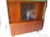 Wohnzimmerschrank 50er DDR Vitrine Buffet alt Vintage Brandenburg - Prenzlau Vorschau