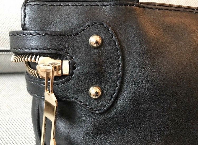 Damen Leder-Handtasche, "Max Mara" in Korschenbroich