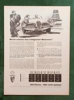 Alfa Romeo Giulietta Spider Veloce Reklame 1958 Niedersachsen - Danndorf Vorschau