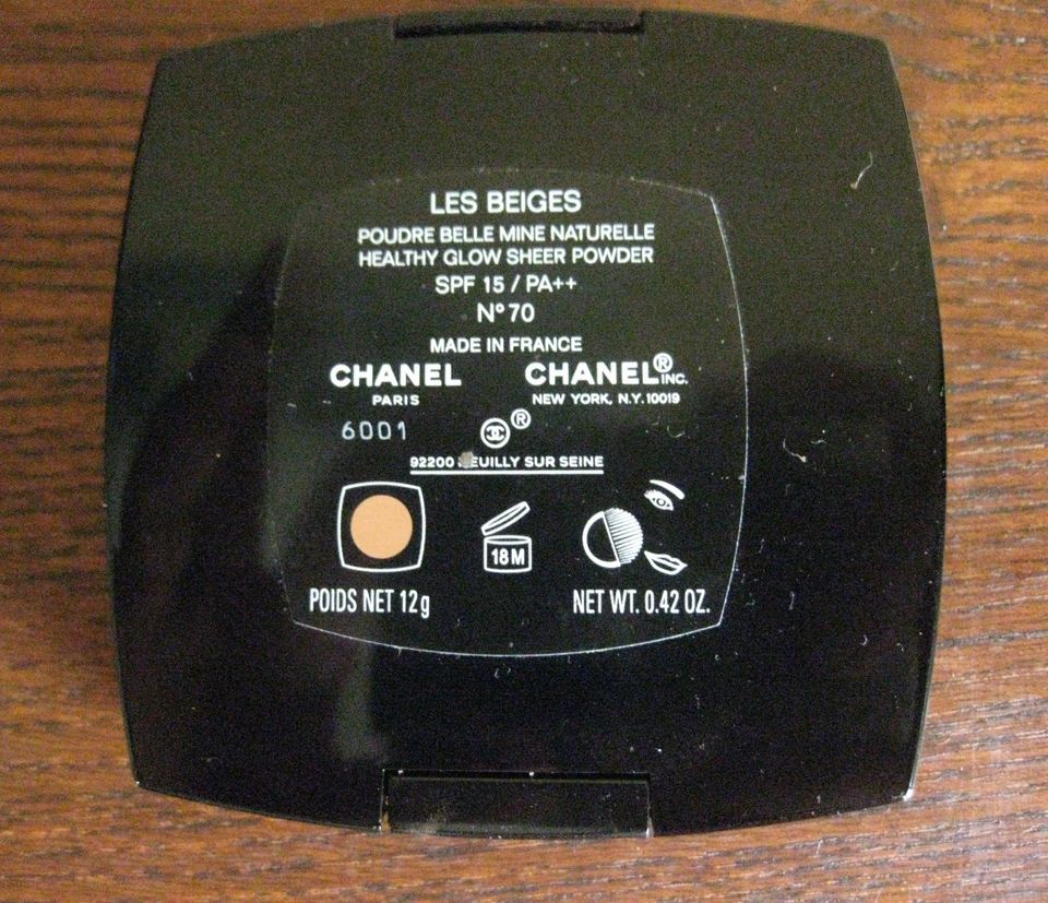 Chanel Les Beiges Healthy Glow Sheer Powder SPF 15 - No. 70 0.42