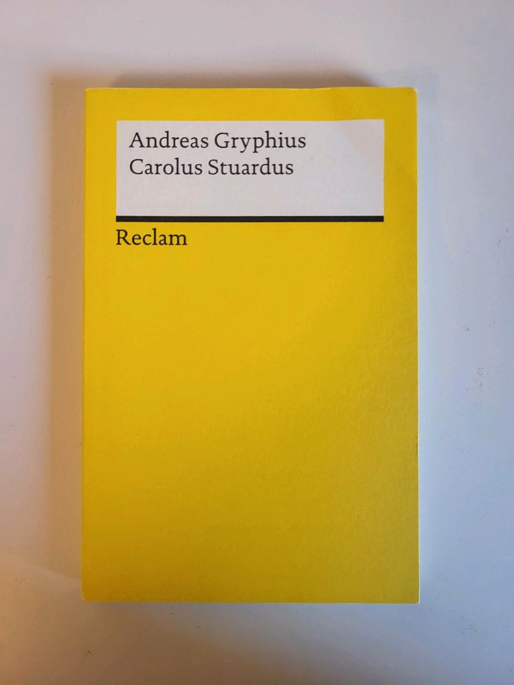 Carolus Stuardus von Andreas Gryphius in Braunschweig