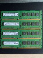 4 x 4 GB Micron 1RX8 PC3L-128000U 11-11-A1 MT8JTF51264AZ-1G6E1 Hessen - Gedern Vorschau