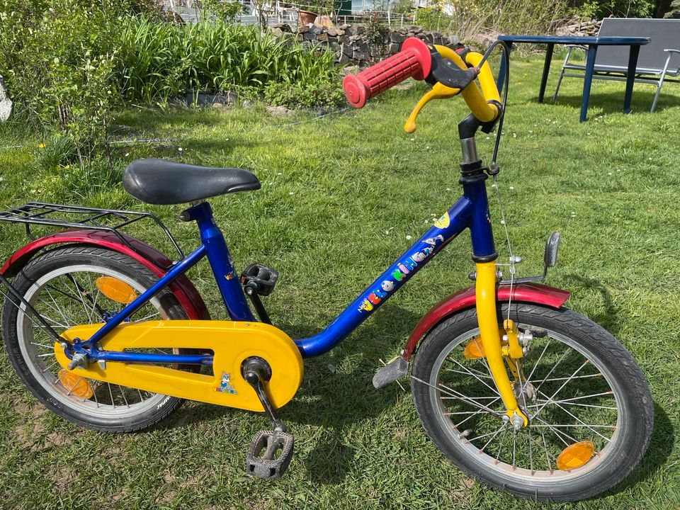 Verk. gebrauchtes Kinder Fahrrad, 16 Zoll in Ohorn